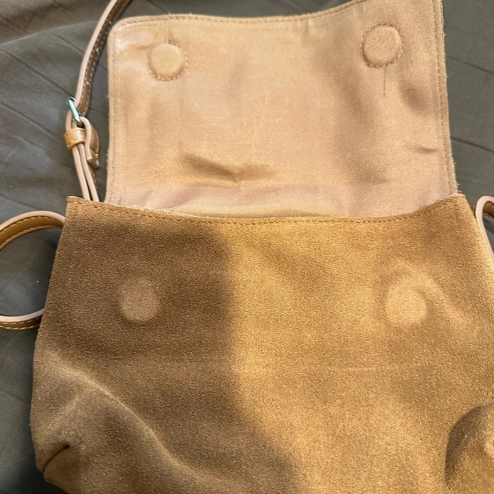 Urban Outfitters Brown Crossbody Bag with Leather Trim - Picture 2 of 5